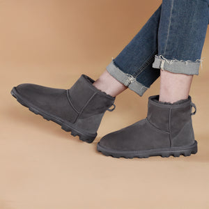 Tumbleweed Sheepskin Ankle Boots | Slate