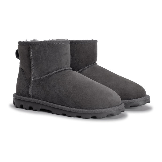 Tumbleweed Sheepskin Ankle Boots | Slate