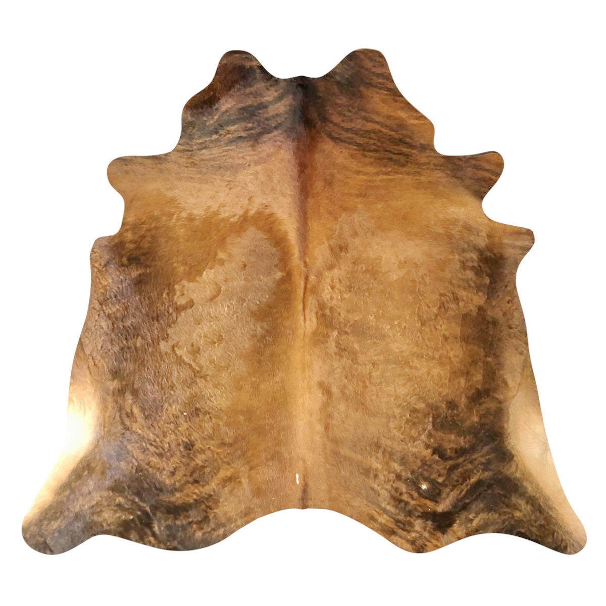 Natural Brazilian Cowhide Rug -  Mocha & Espresso