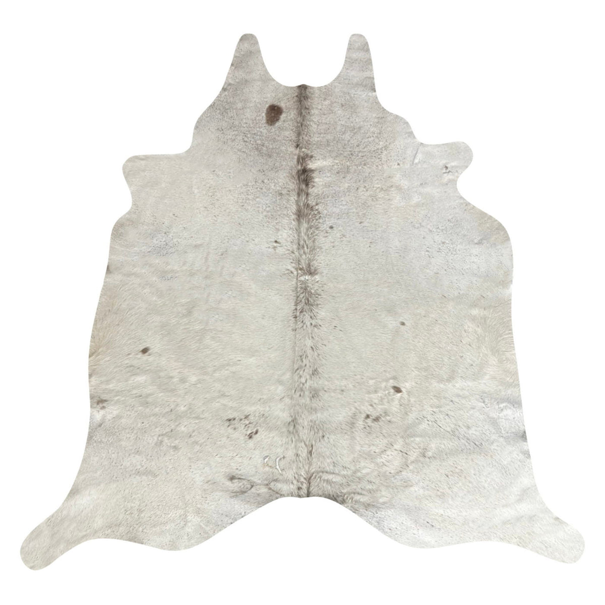 Natural Brazilian Cowhide Rug -  Espresso & Ivory