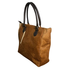 Load image into Gallery viewer, Tumbleweed Natural Cowhide Tote