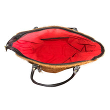 Load image into Gallery viewer, Tumbleweed Natural Cowhide Tote