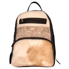 Load image into Gallery viewer, Tumbleweed Natural Cowhide Backpack