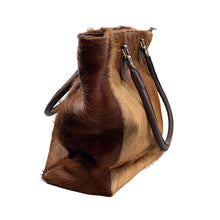 Load image into Gallery viewer, Tumbleweed Natural Cowhide Tote
