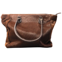 Load image into Gallery viewer, Tumbleweed Natural Cowhide Tote