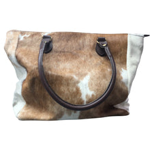 Load image into Gallery viewer, Tumbleweed Natural Cowhide Tote