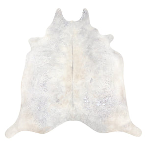 Natural Brazilian Cowhide Rug -  Ivory, Taupe & Beige