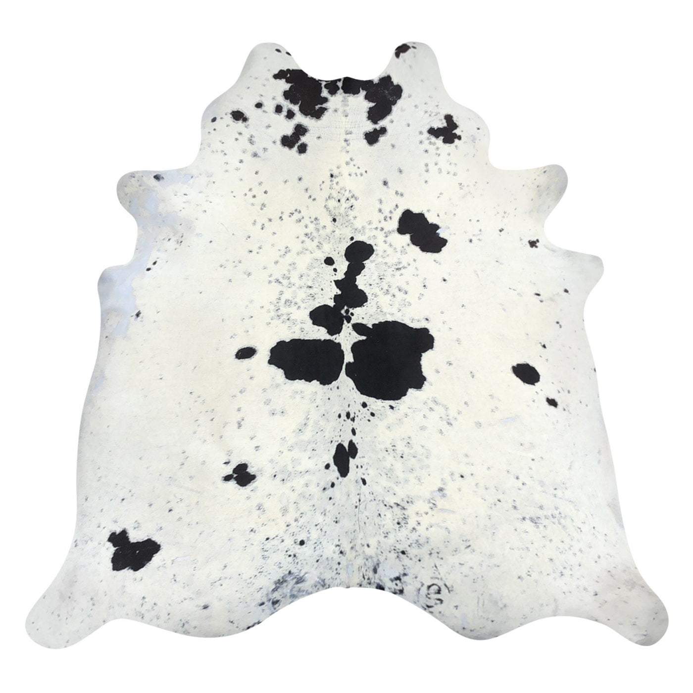 Natural Brazilian Cowhide Rug -  Ivory, Espresso & Taupe