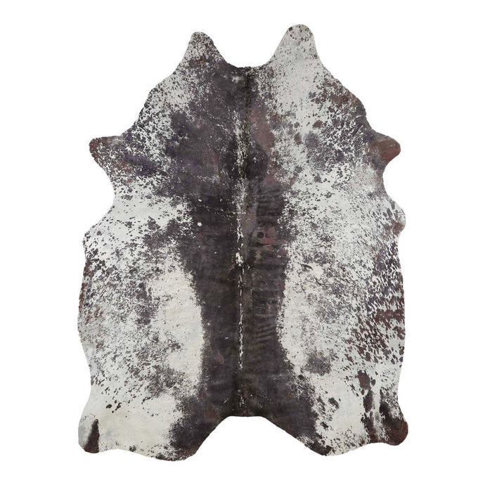 Natural Brazilian Cowhide Rug -  Taupe & Ivory