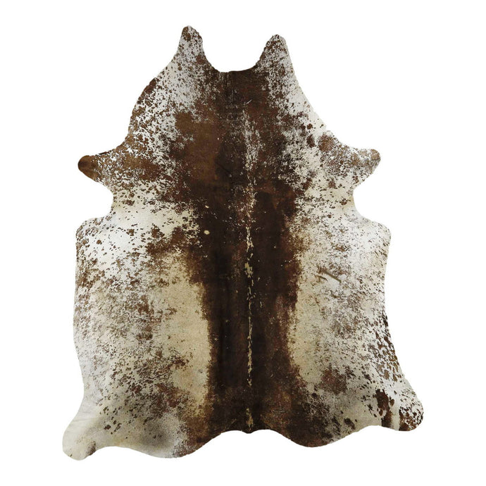 Natural Brazilian Cowhide Rug -  Mocha, Ivory & Chocolate