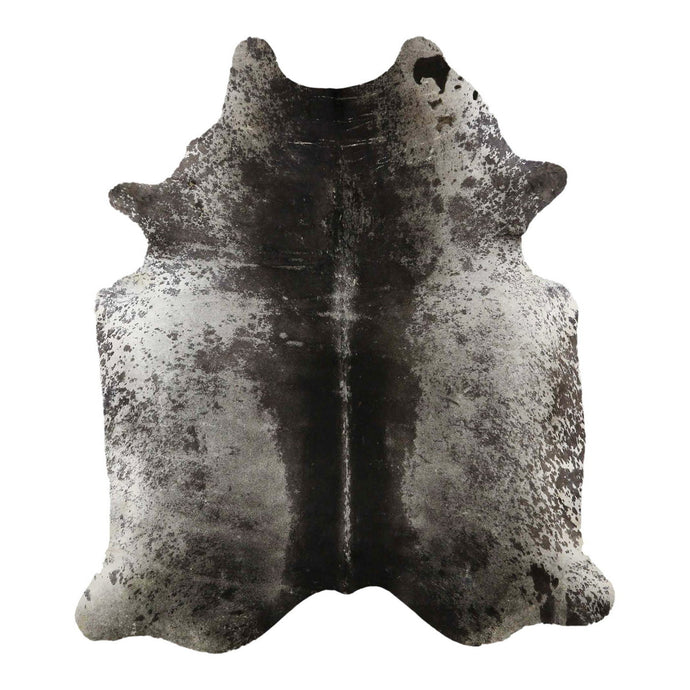 Natural Brazilian Cowhide Rug -  Espresso, Taupe & Ivory