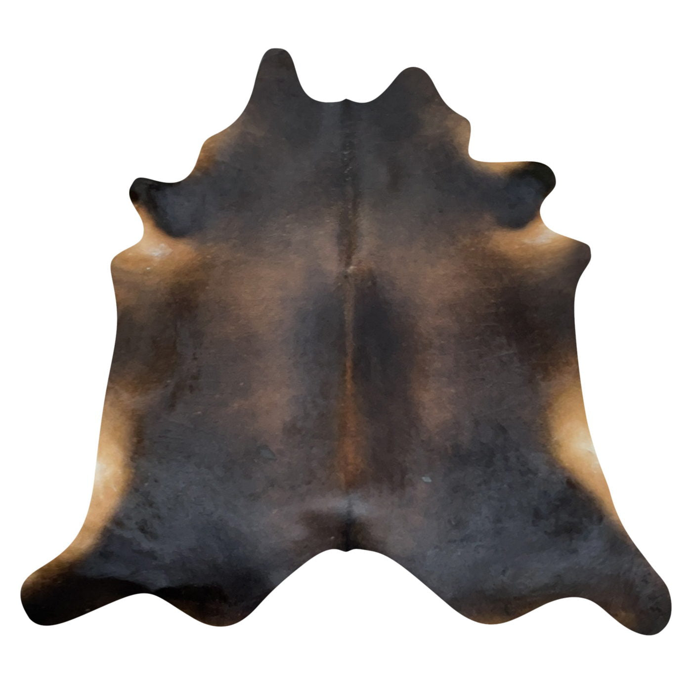 Natural Brazilian Cowhide Rug -  Espresso, Mocha & Caramel