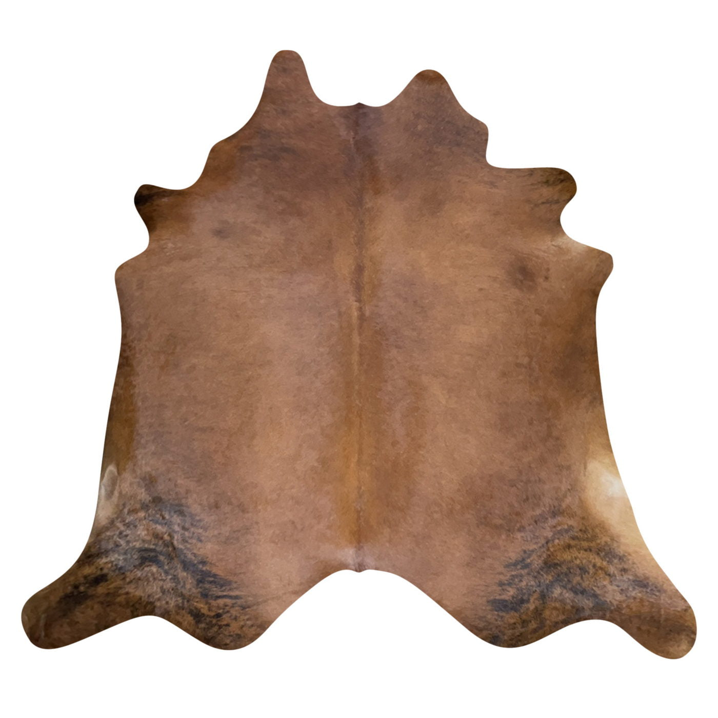 Natural Brazilian Cowhide Rug -  Mocha & Espresso