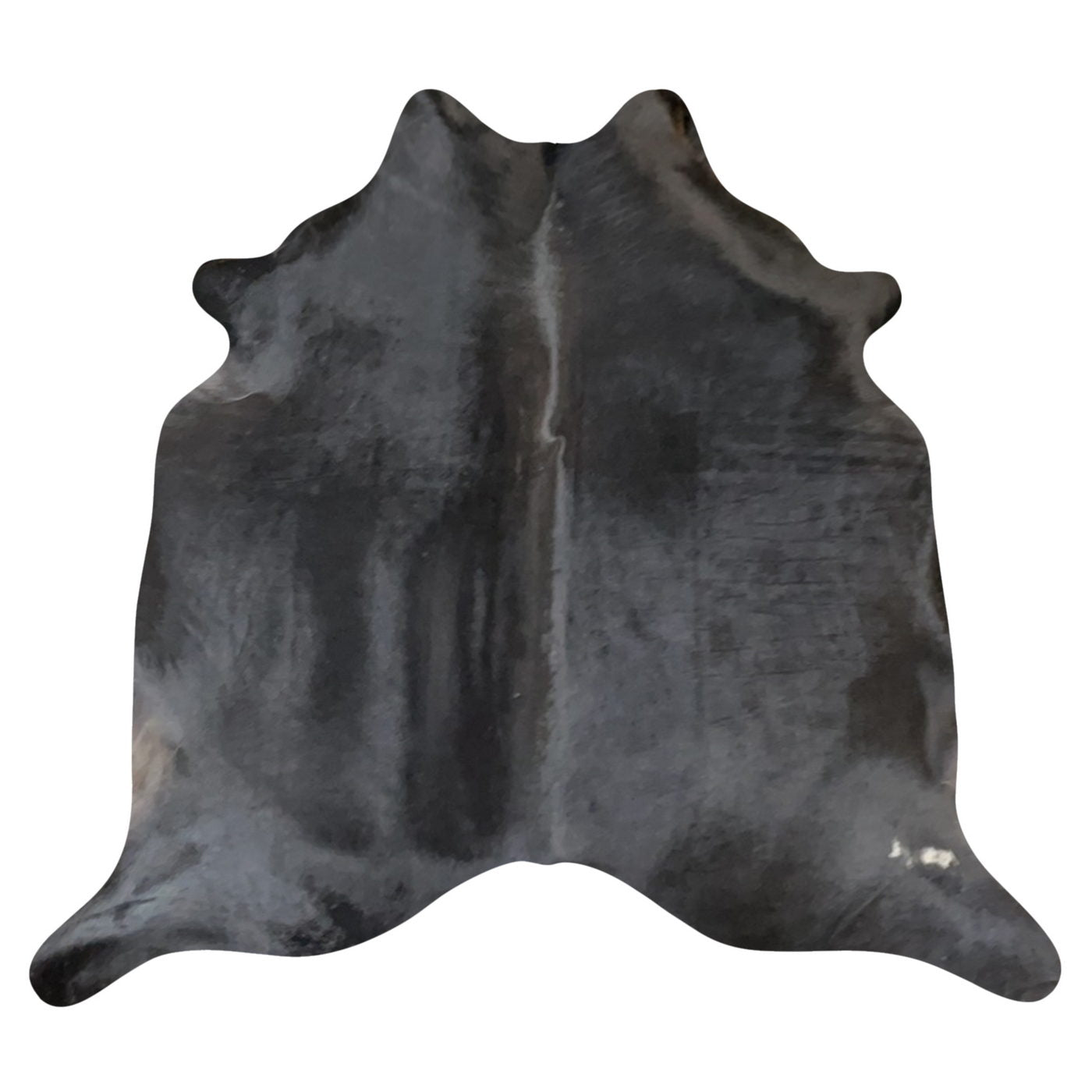 Natural Brazilian Cowhide Rug -  Espresso & Ivory