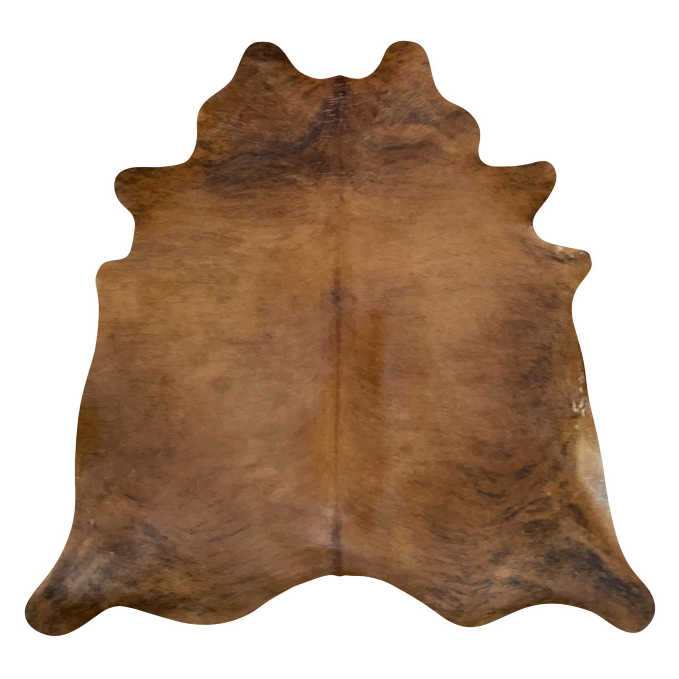 Natural Brazilian Cowhide Rug -  Mocha, Espresso & Ivory