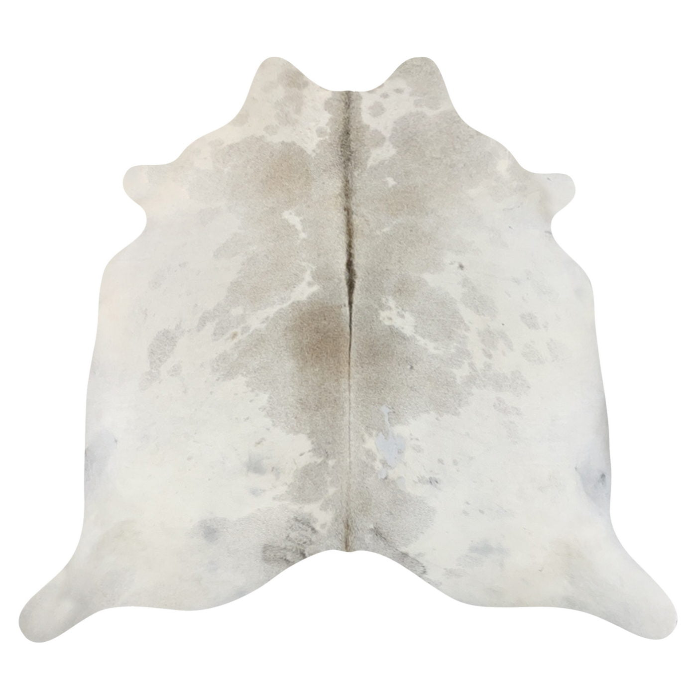 Natural Brazilian Cowhide Rug -  Taupe & Ivory