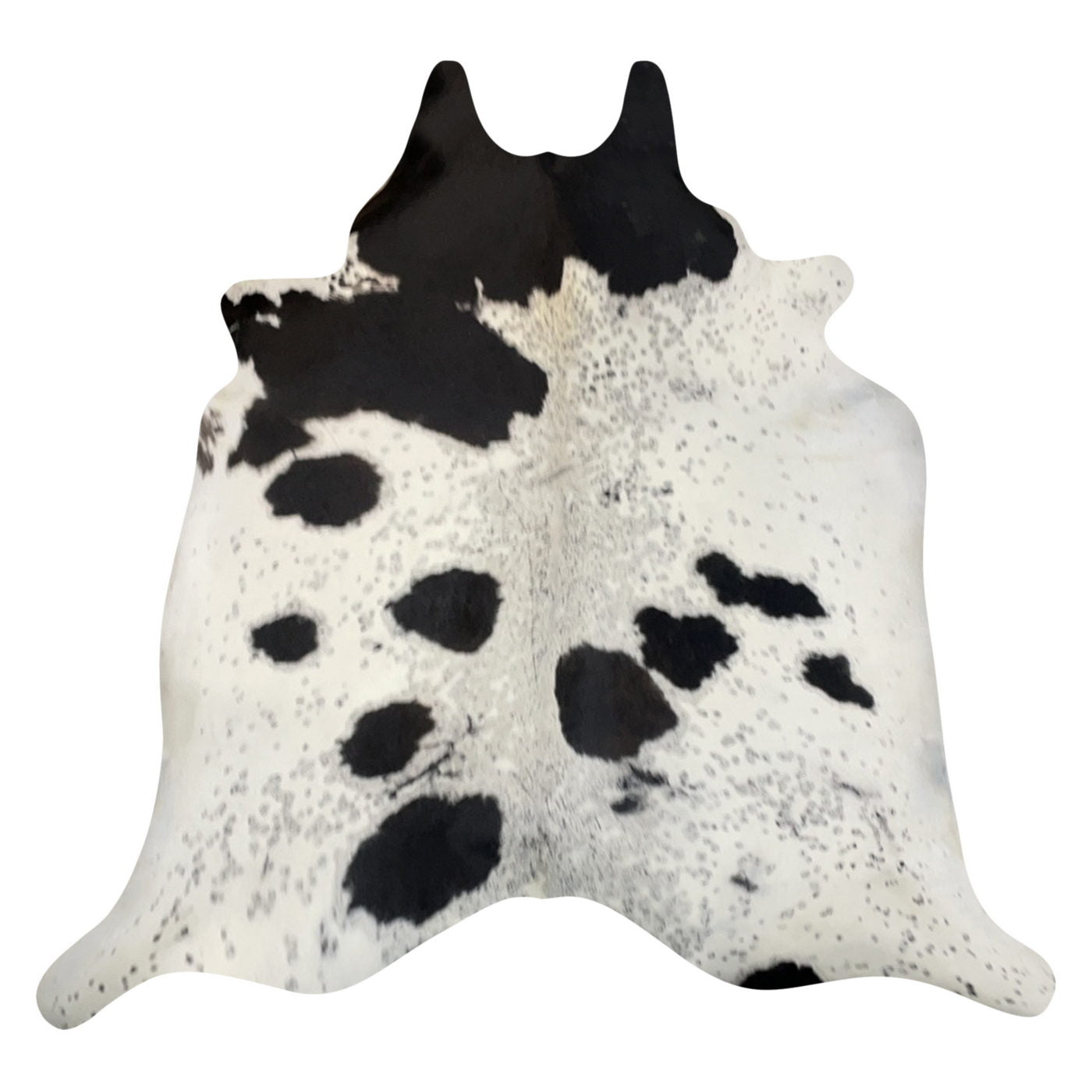 Natural Brazilian Cowhide Rug -  Taupe, Ivory & Espresso