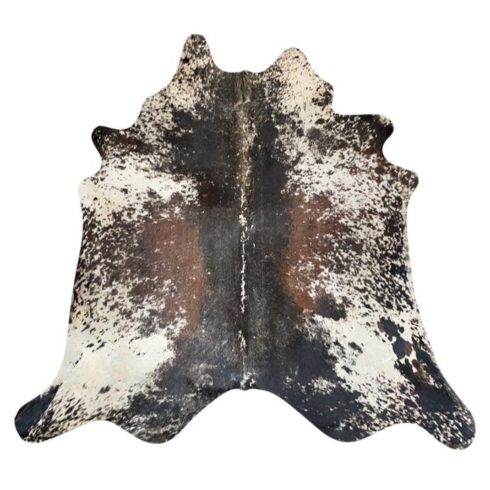 Natural Brazilian Cowhide Rug -  Espresso, Ivory & Mocha