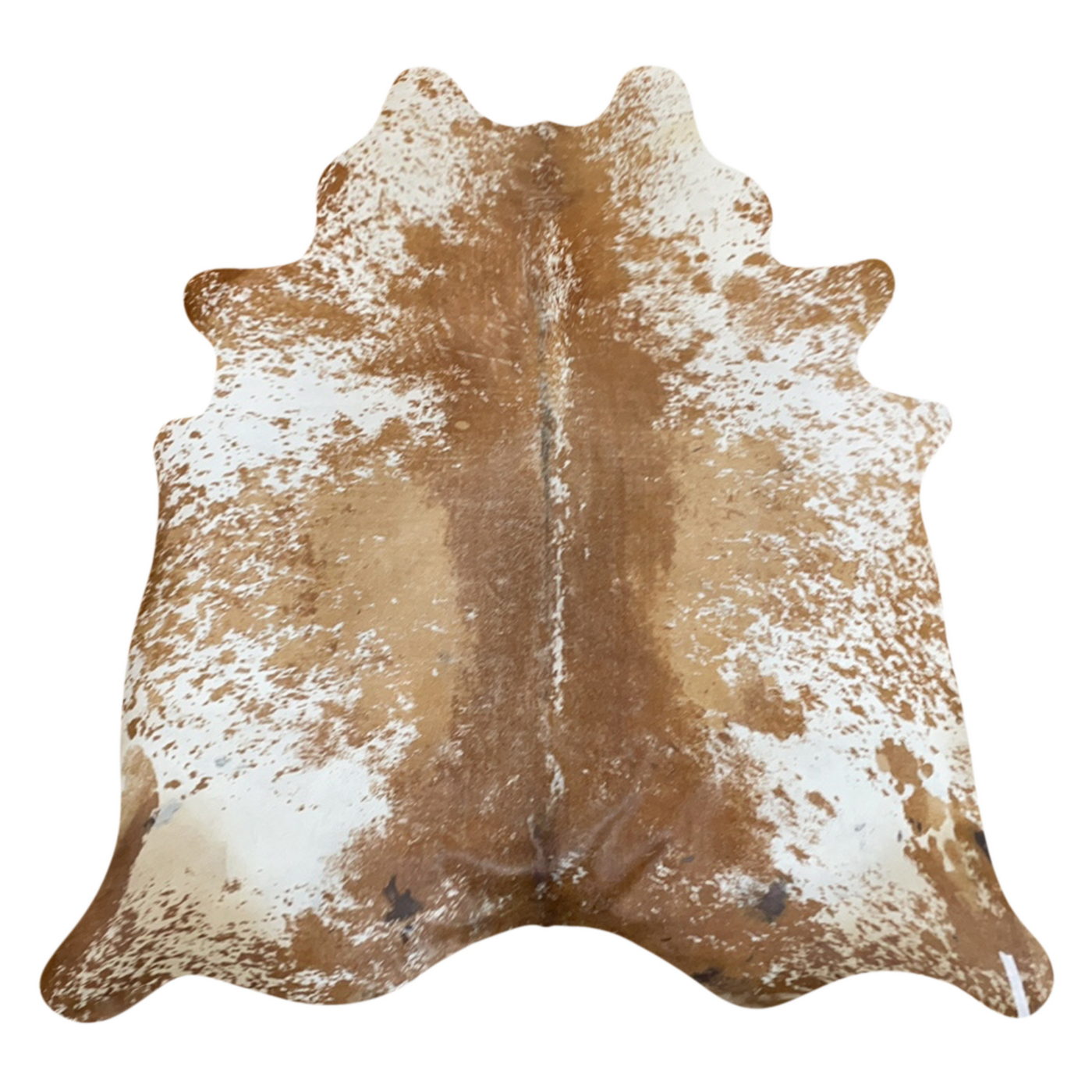 Natural Brazilian Cowhide Rug -  Mocha, Ivory & Caramel