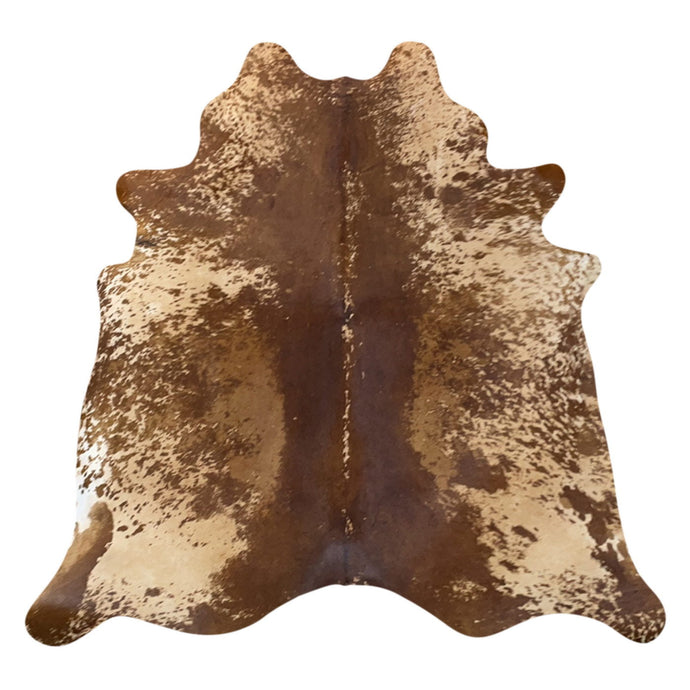 Natural Brazilian Cowhide Rug -  Chocolate, Caramel & Mocha