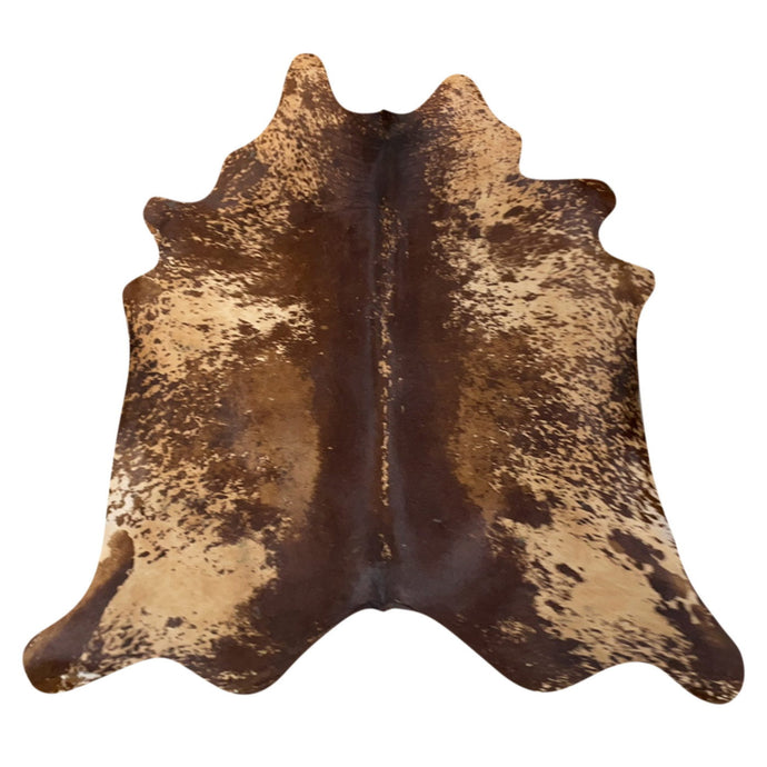 Natural Brazilian Cowhide Rug -  Chocolate, Caramel & Mocha