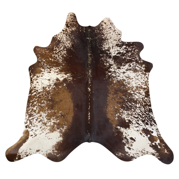 Natural Brazilian Cowhide Rug -  Espresso, Ivory & Mocha