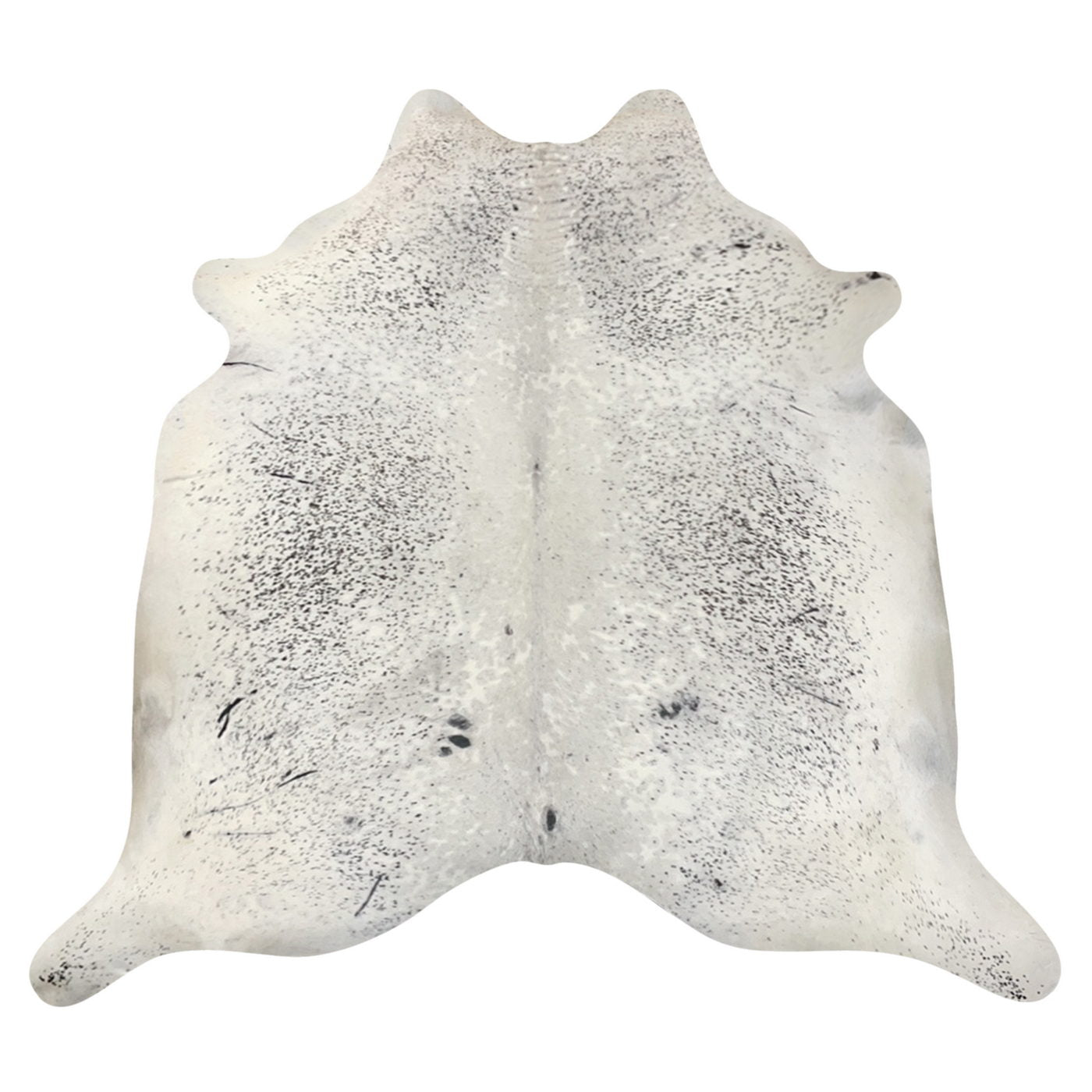 Natural Brazilian Cowhide Rug -  Espresso, Taupe & Ivory