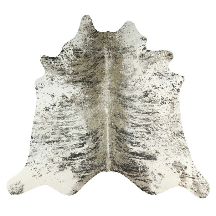 Natural Brazilian Cowhide Rug -  Mocha, Espresso & Ivory