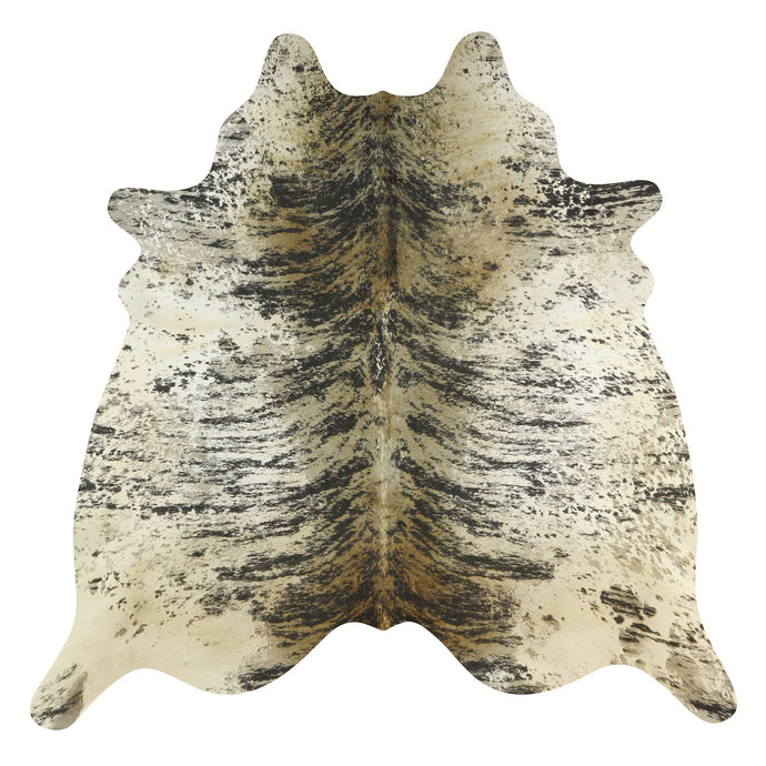 Natural Brazilian Cowhide Rug -  Espresso, Mocha & Ivory