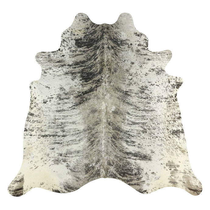 Natural Brazilian Cowhide Rug -  Taupe, Espresso & Ivory