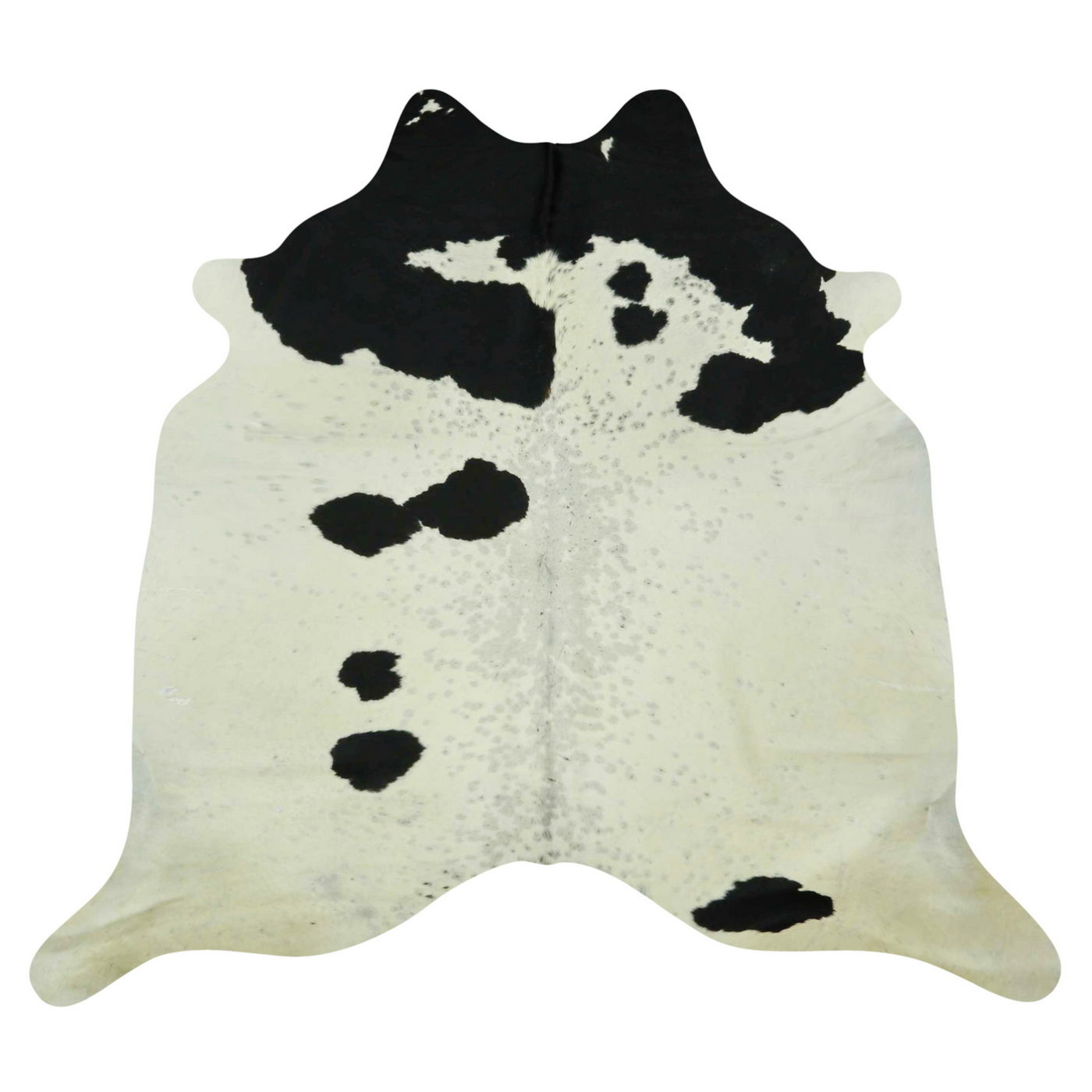 Natural Brazilian Cowhide Rug -  Espresso, Taupe & Ivory