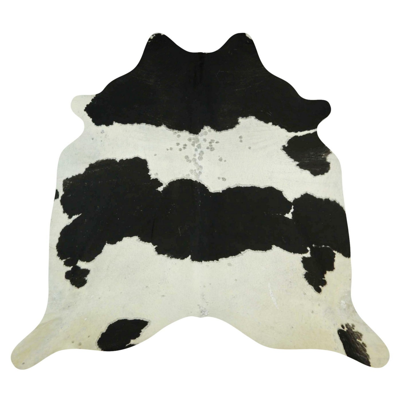 Natural Brazilian Cowhide Rug -  Espresso, Ivory & Taupe