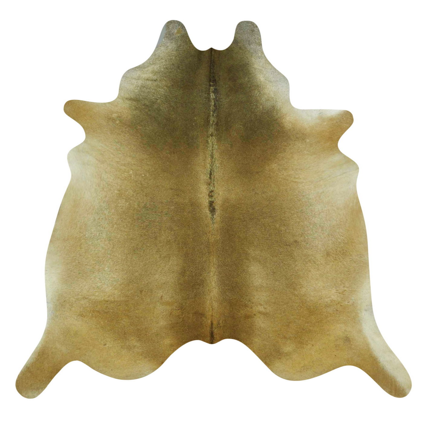 Natural Brazilian Cowhide Rug -  Caramel, Taupe & Ivory