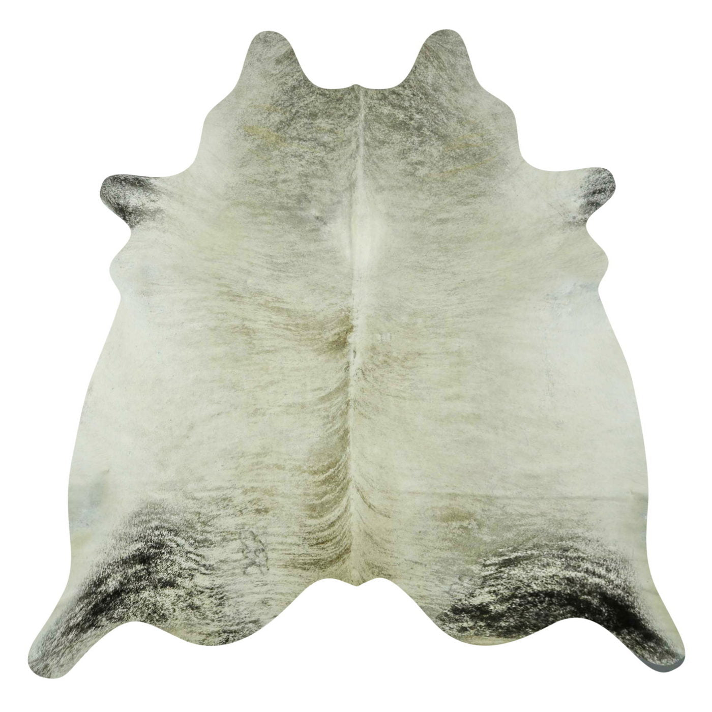 Natural Brazilian Cowhide Rug -  Taupe, Ivory & Espresso