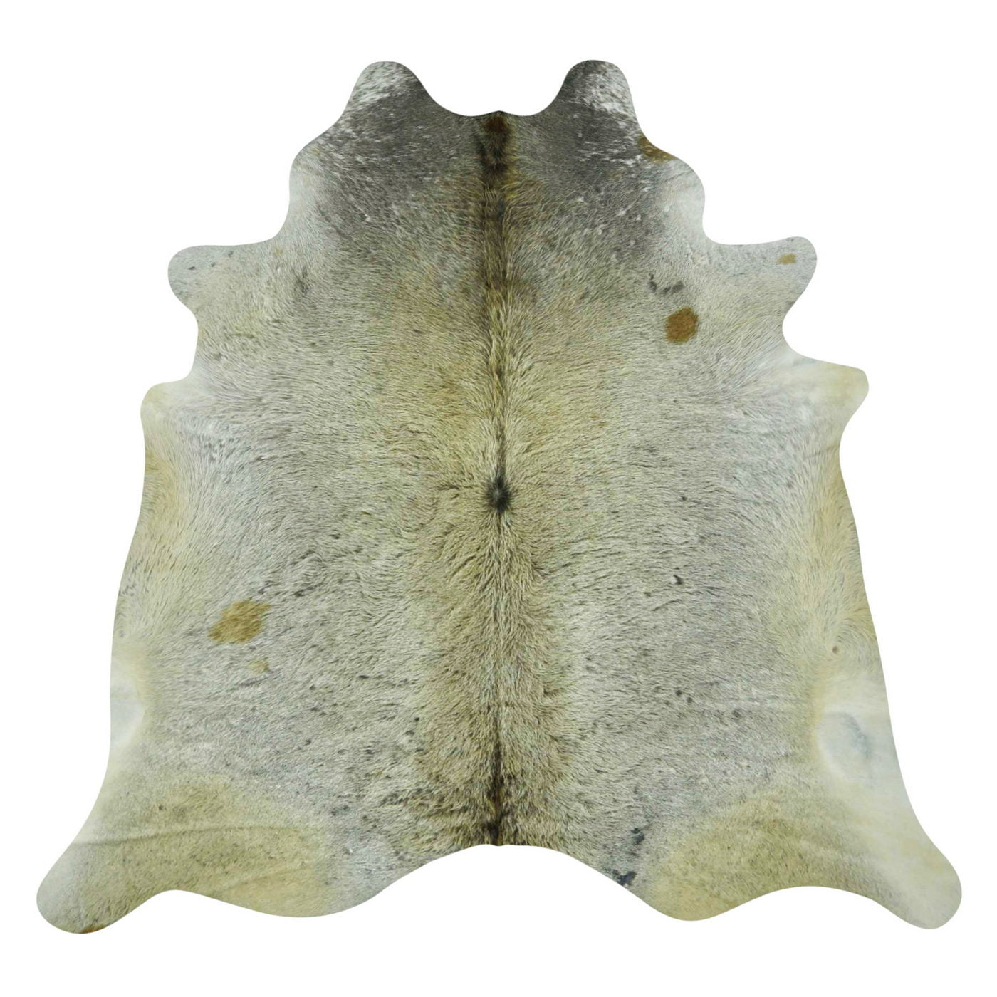 Natural Brazilian Cowhide Rug -  Taupe, Beige & Ivory