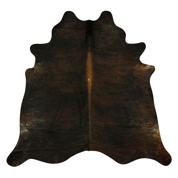 Natural Brazilian Cowhide Rug -  Espresso & Mocha