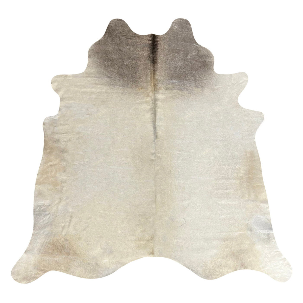 Natural Brazilian Cowhide Rug -  Ivory & Taupe