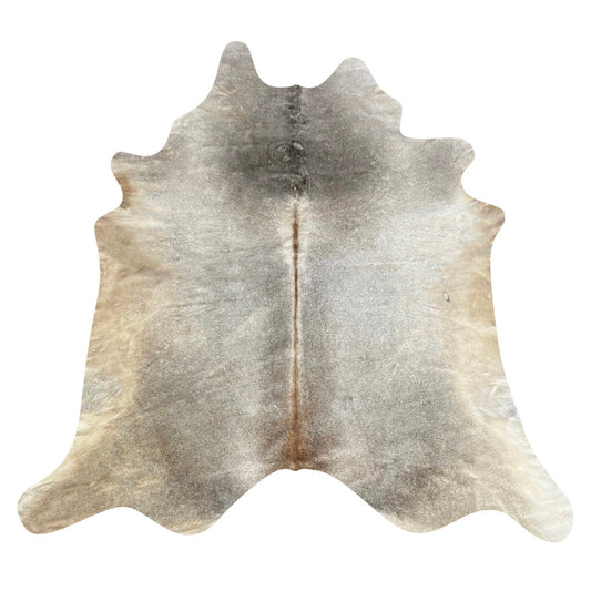 Natural Brazilian Cowhide Rug -  Taupe & Beige