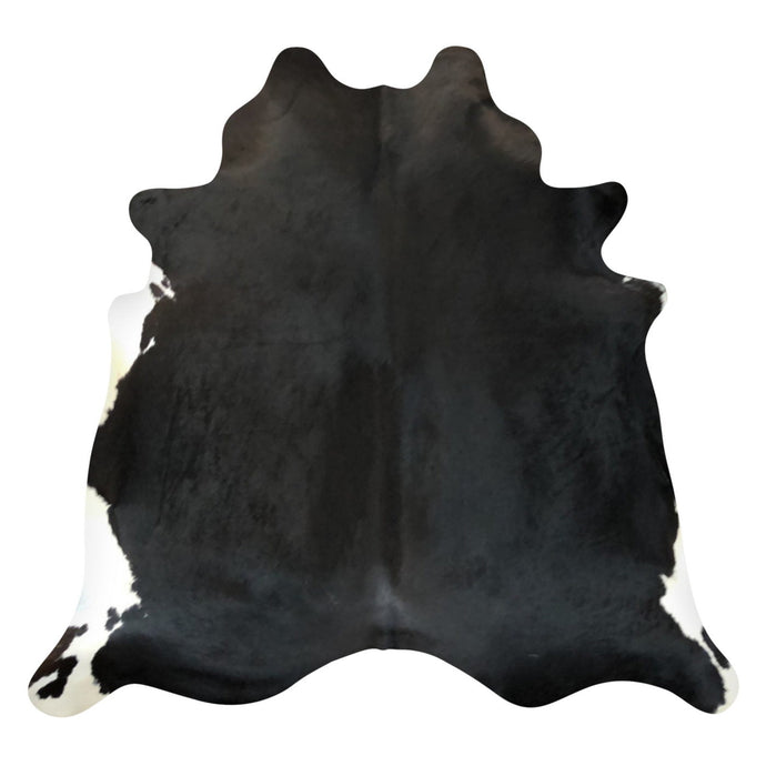 Natural Brazilian Cowhide Rug -  Espresso & Ivory