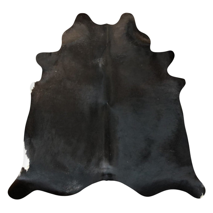 Natural Brazilian Cowhide Rug -  Espresso & Ivory