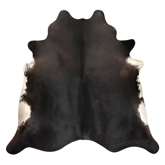 Natural Brazilian Cowhide Rug -  Espresso, Ivory & Mocha