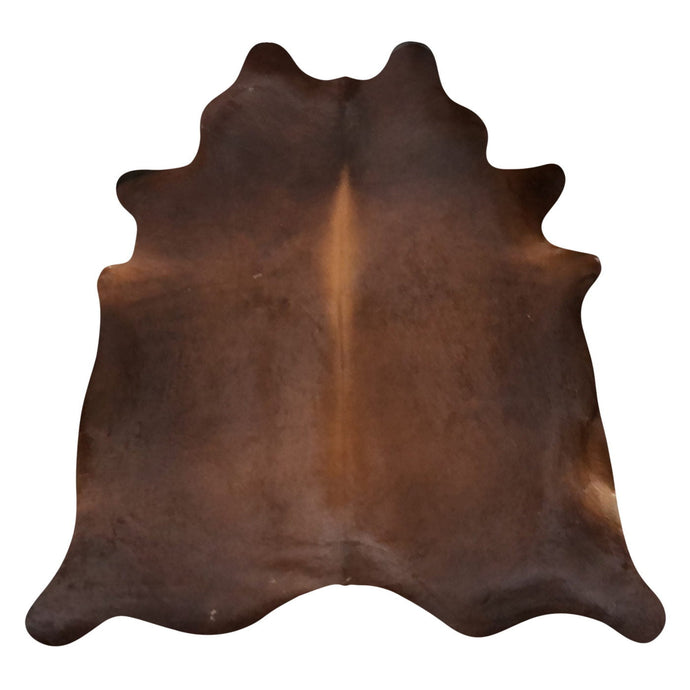 Natural Brazilian Cowhide Rug -  Chocolate & Mocha