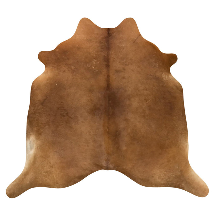 Natural Brazilian Cowhide Rug -  Mocha & Ivory