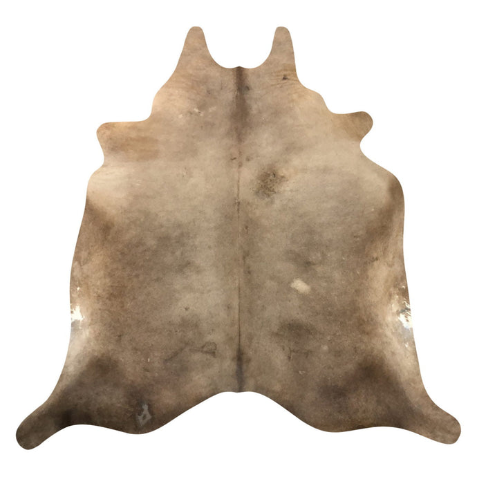 Natural Brazilian Cowhide Rug -  Caramel & Ivory