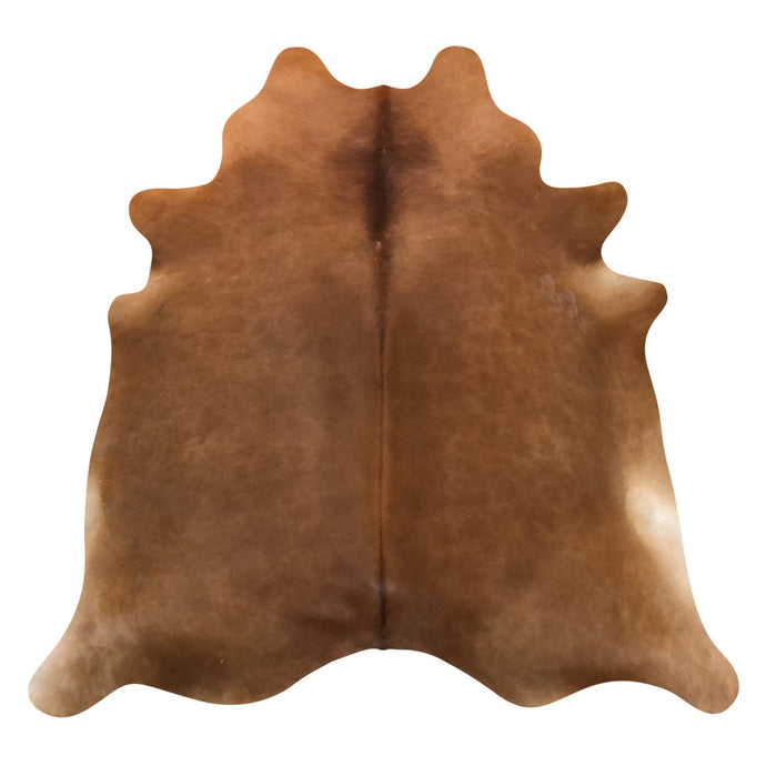 Natural Brazilian Cowhide Rug -  Mocha & Caramel