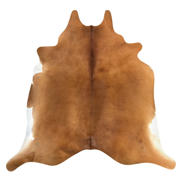 Natural Brazilian Cowhide Rug -  Mocha & Ivory