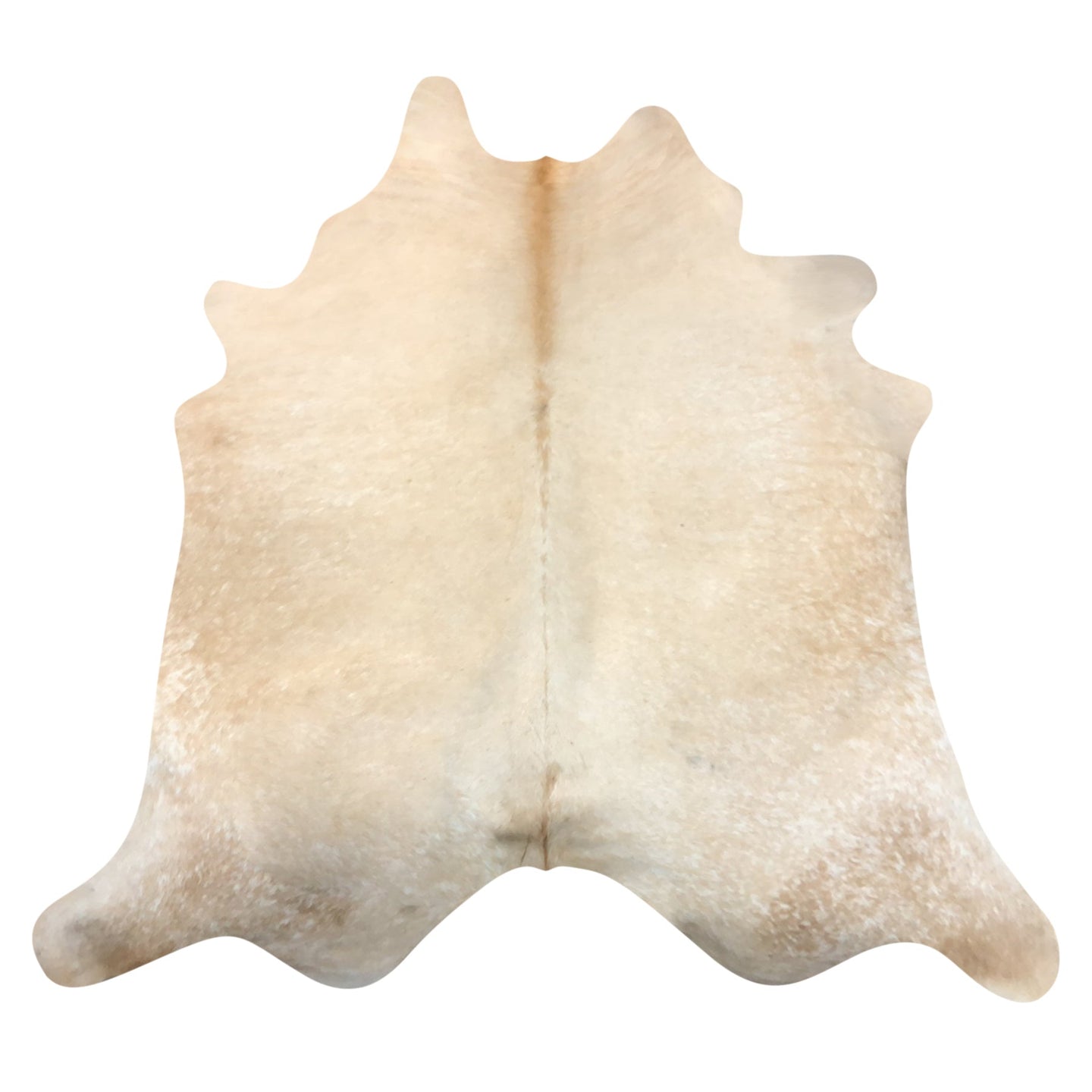Natural Brazilian Cowhide Rug -  Beige & Ivory