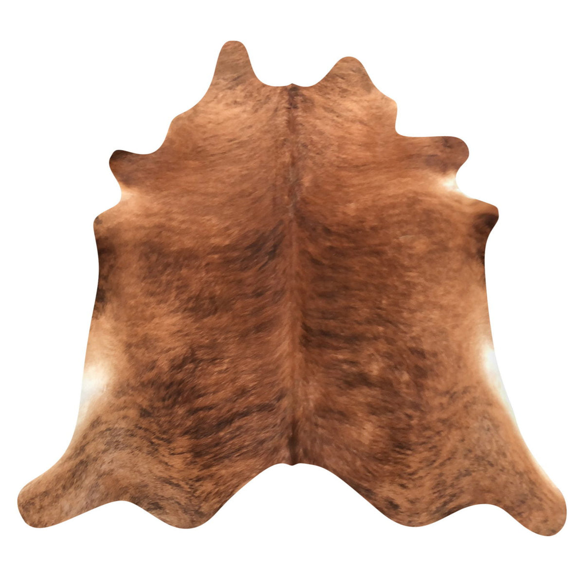 Natural Brazilian Cowhide Rug -  Mocha, Espresso & Ivory