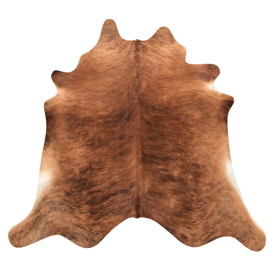 Natural Brazilian Cowhide Rug -  Mocha, Espresso & Ivory