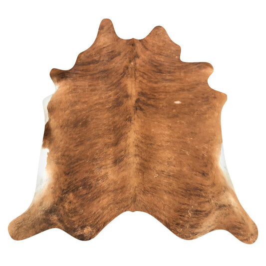 Natural Brazilian Cowhide Rug -  Mocha, Taupe & Ivory